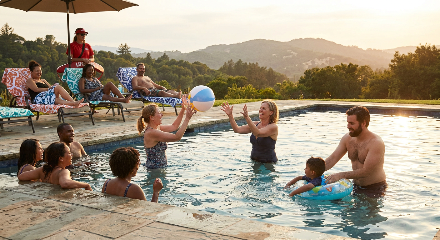Private After-Hours Activity Pool Party at El Cerrito Swim Center