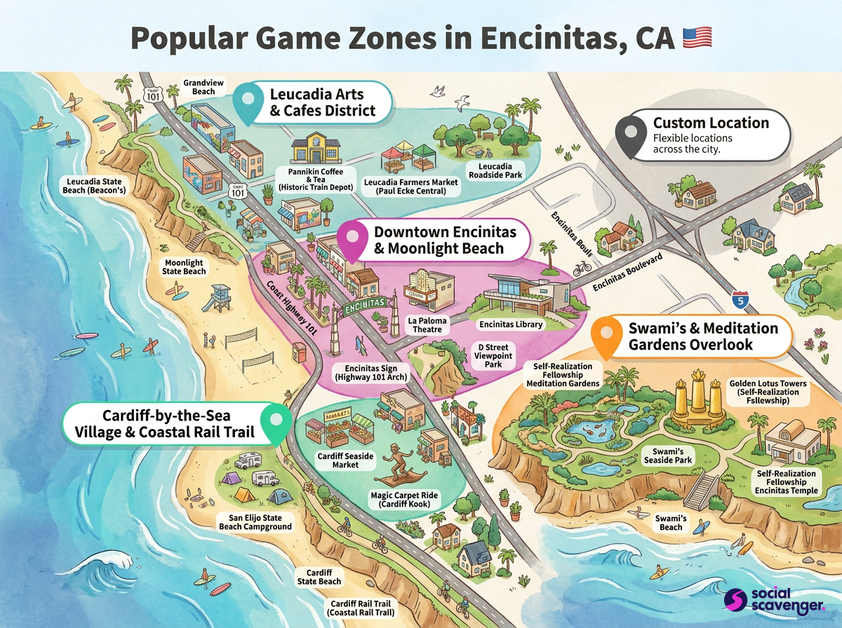Explore the Top Game Zones in Encinitas