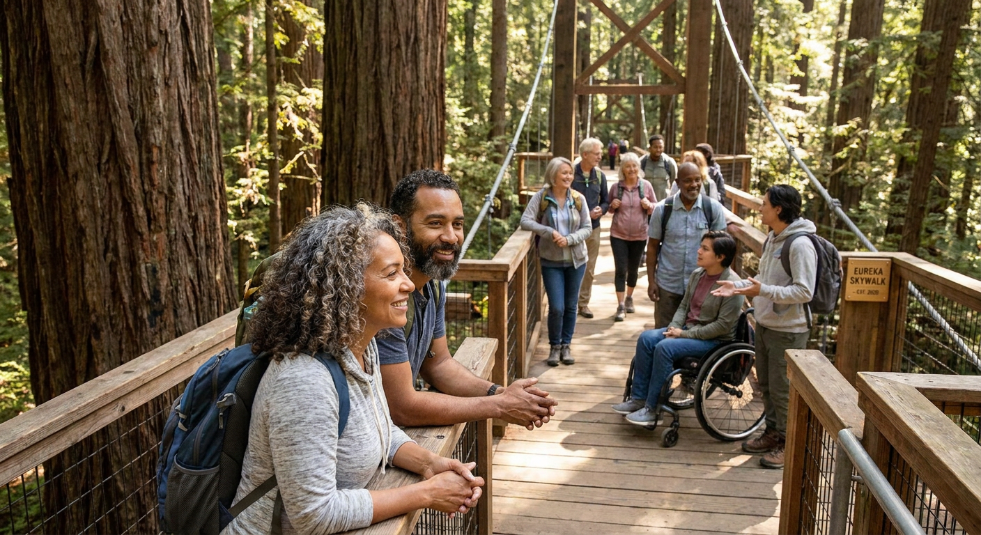 Private After-Hours Redwood Sky Walk