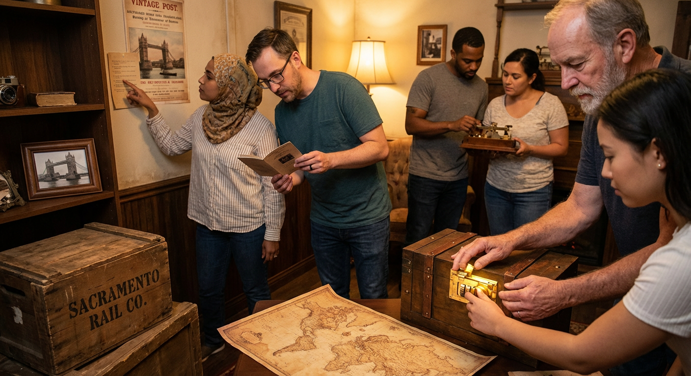 Private Escape Room Challenge at PanIQ Sacramento