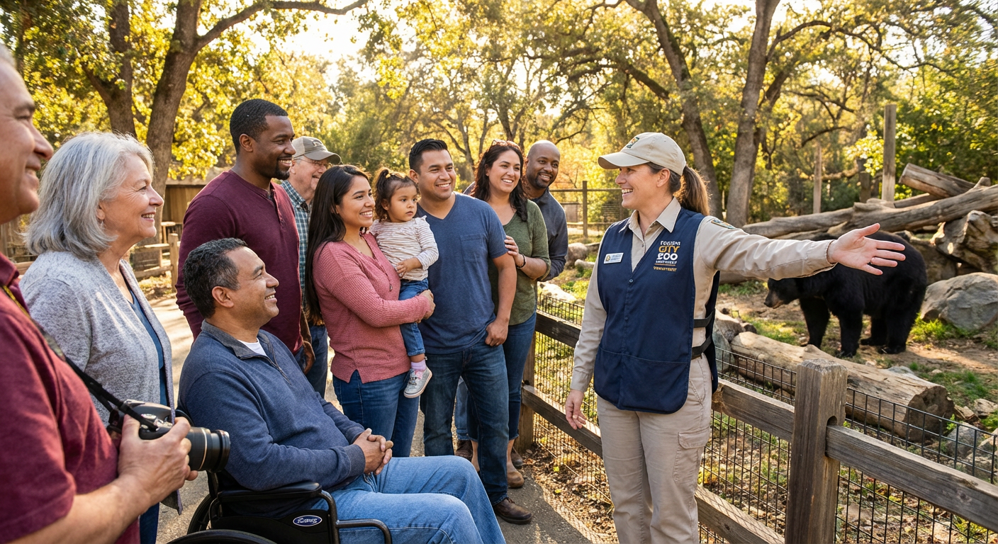 Docent-Guided Folsom City Zoo Sanctuary Tour