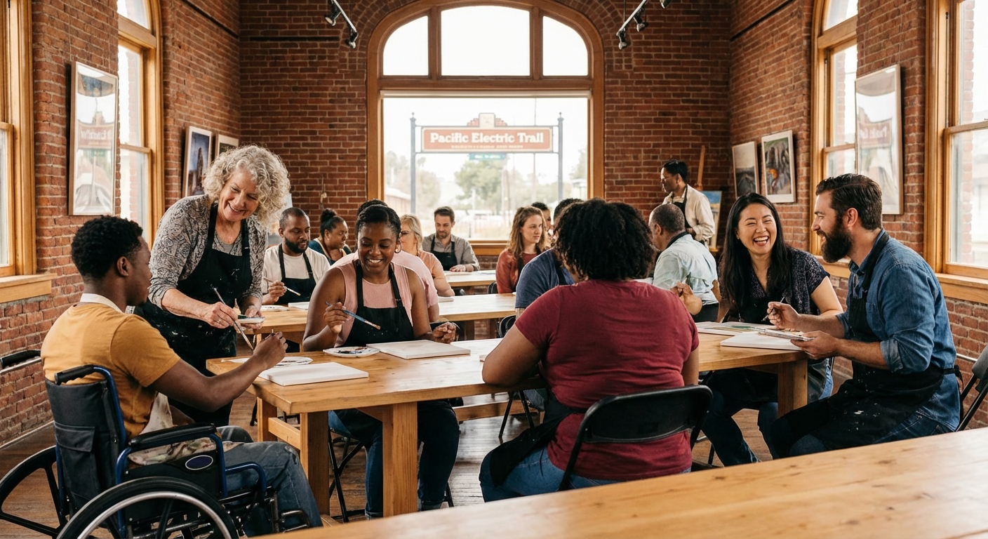 Teen/Adult Paint Night at Historic Art Depot Gallery
