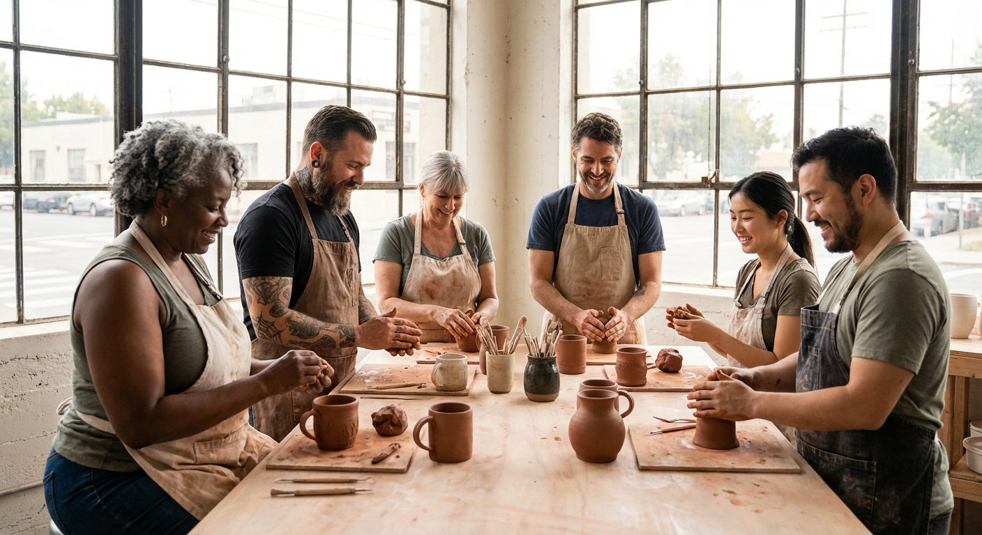 Handbuilding Ceramic Workshop at SEED Studio