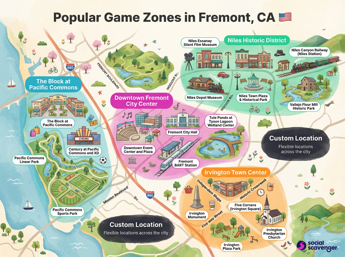 Discover Fremont's Top Game Zones