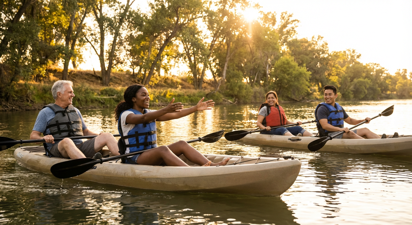 San Joaquin River Evening Kayak Tour