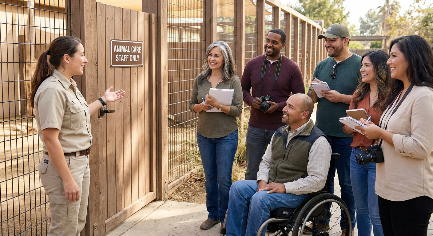 Fresno Chaffee Zoo Behind‑the‑Scenes Group Tour