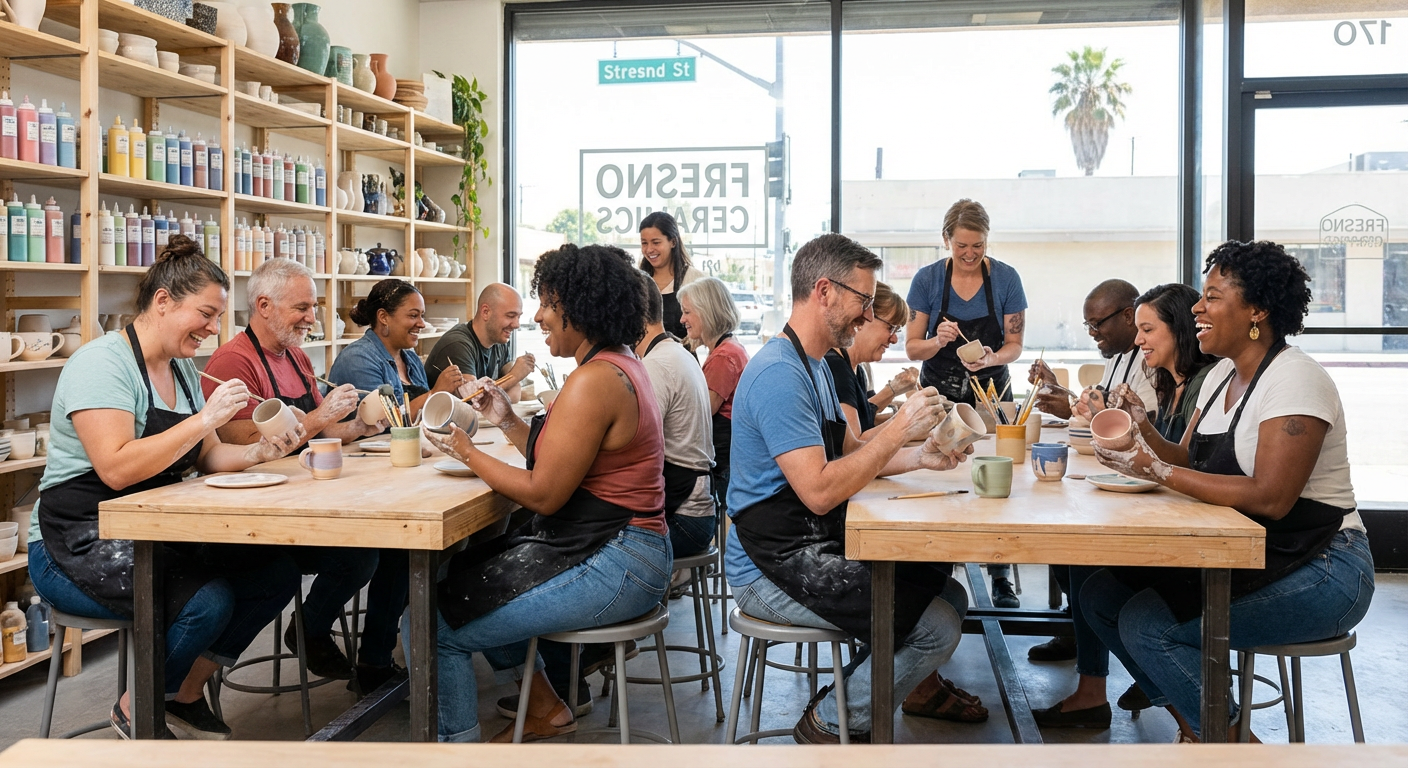 Private Paint-Your-Own Pottery Party