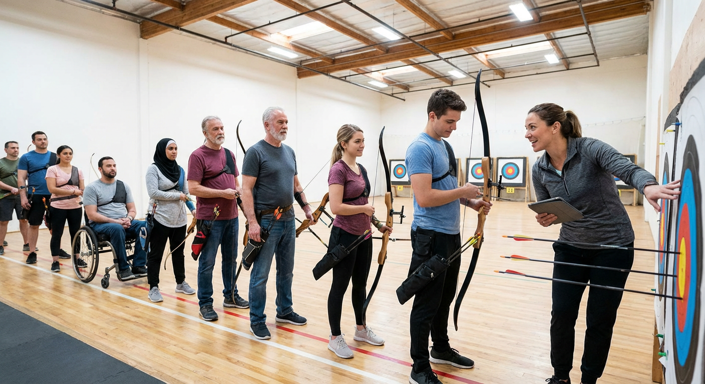 Private Indoor Archery Event at Hi‑Tech Archery