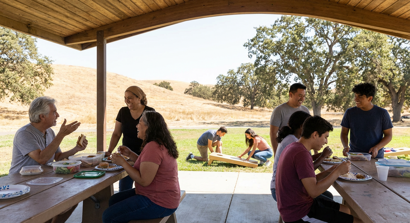 Private Pavilion Picnic at Galt Community Park