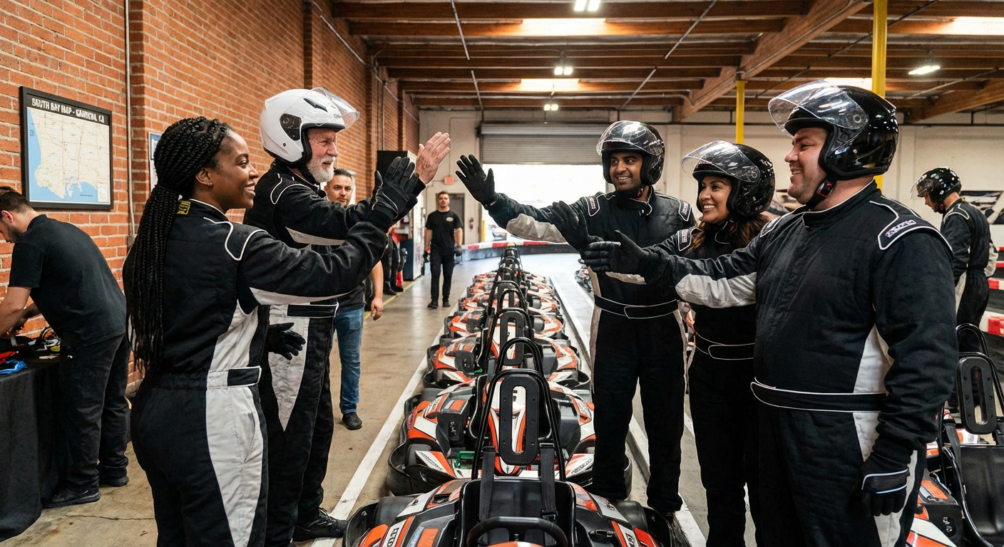 Indoor Electric Karting Team Challenge