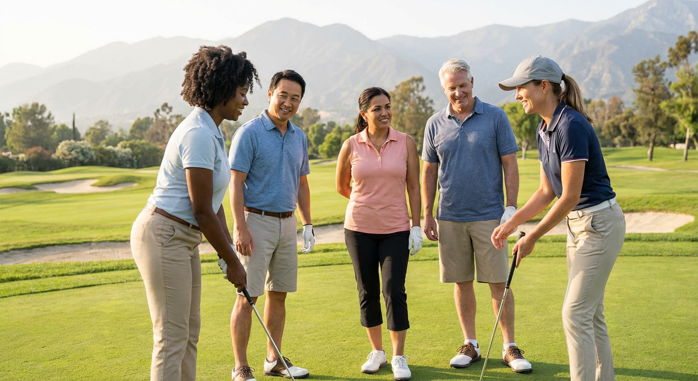 Private Group Golf Clinic at Glen Oaks Golf Course