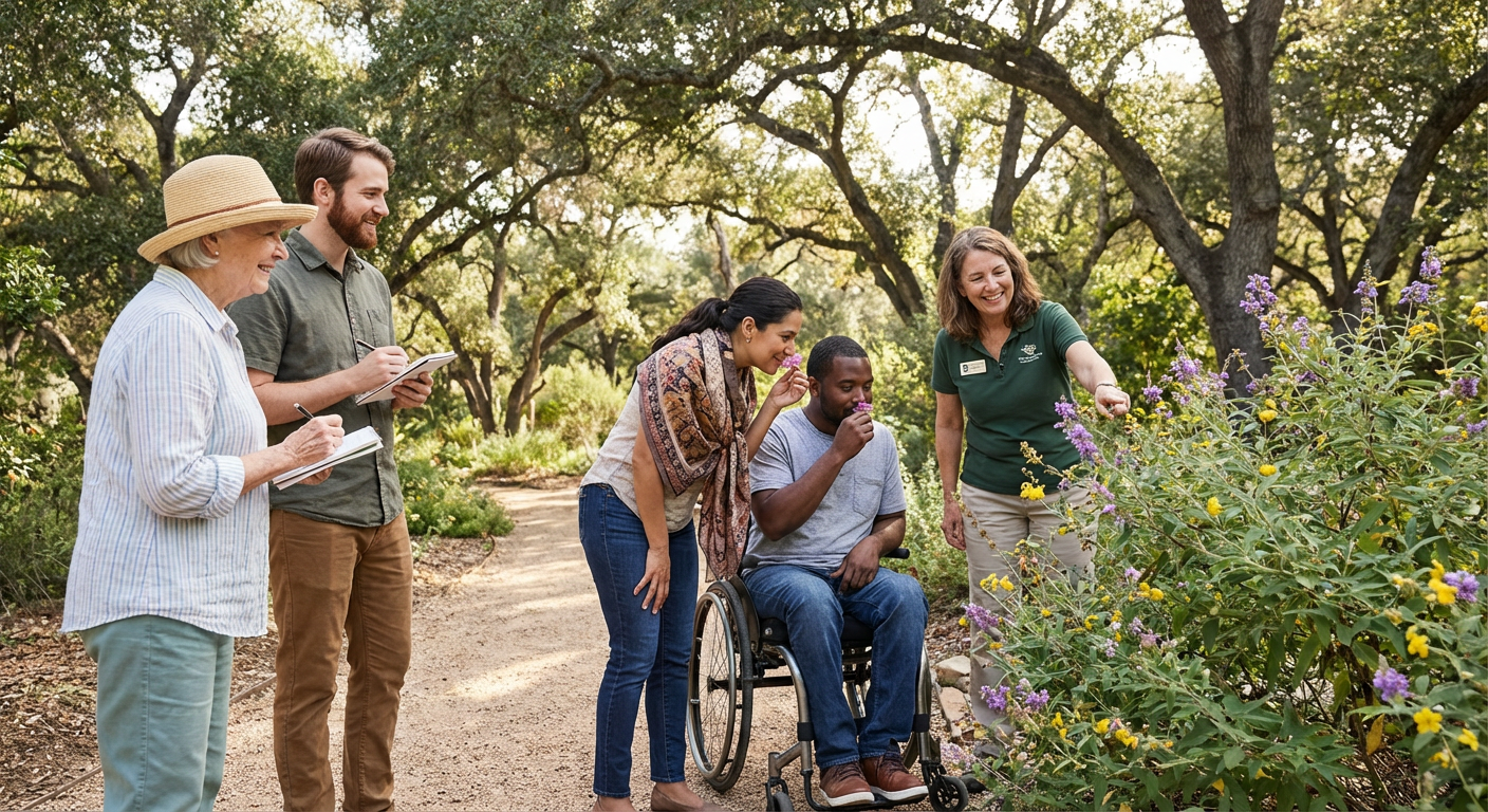 Docent‑Led Garden Tour at UCR Botanic Gardens