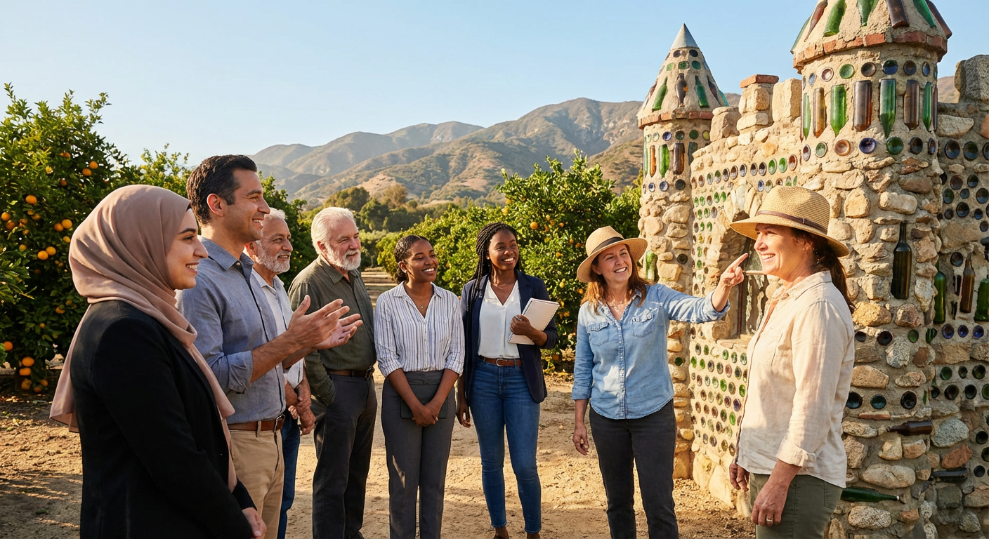 Rubel Castle Insider Tour With a Builder
