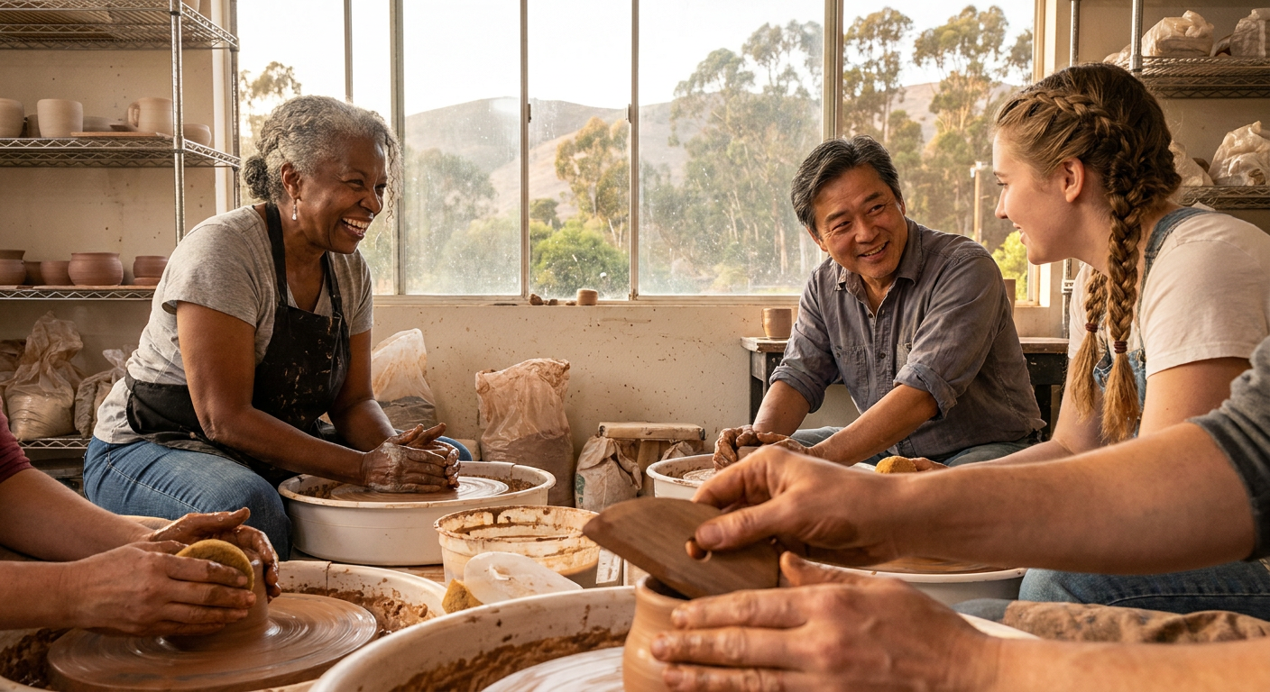 Clay Date Pottery Workshop at Maker House