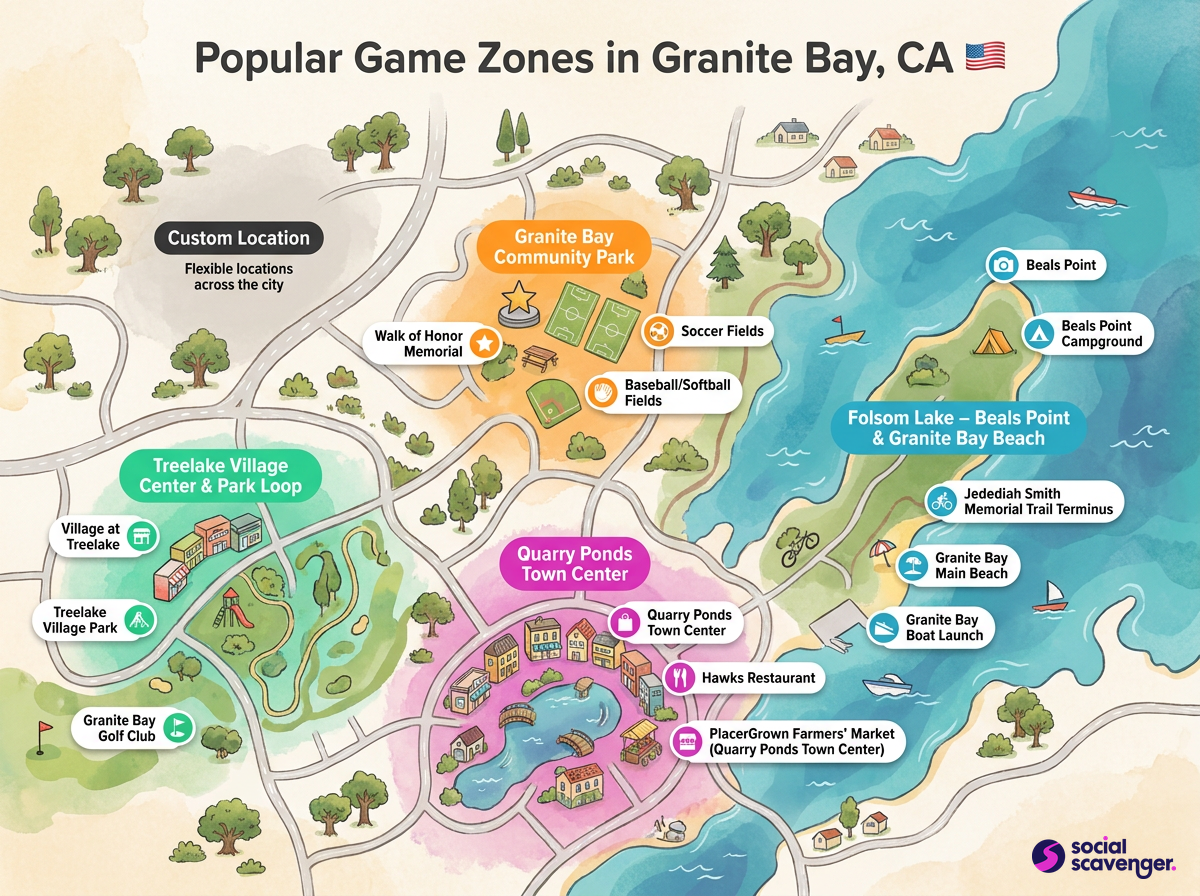 Explore Granite Bay's Premier Game Zones