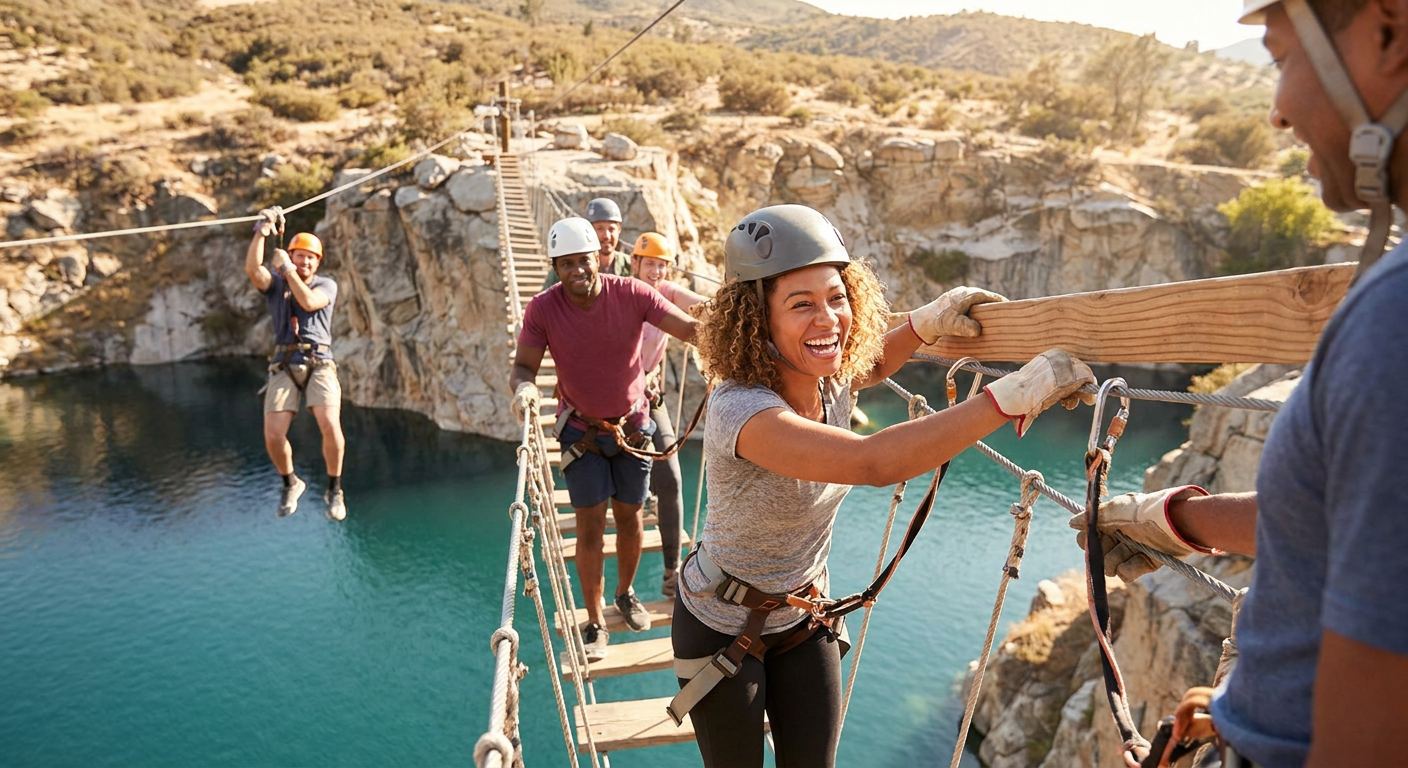 Granite Quarry Zipline and Aerial Adventure