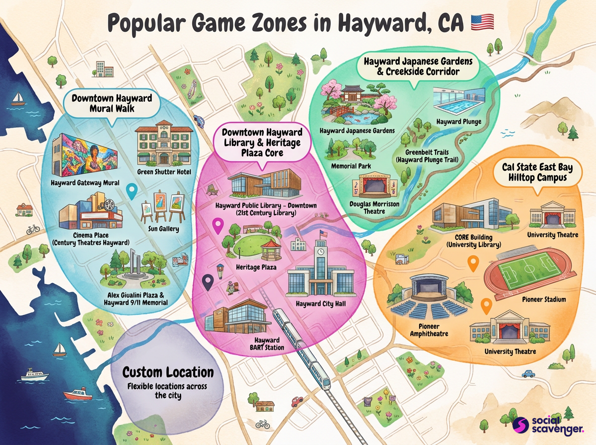 Explore Hayward's Hottest Game Zones