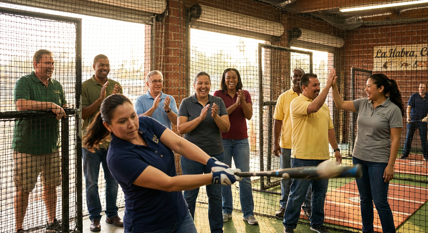 Private Batting Cages Party at The Hitting Zone