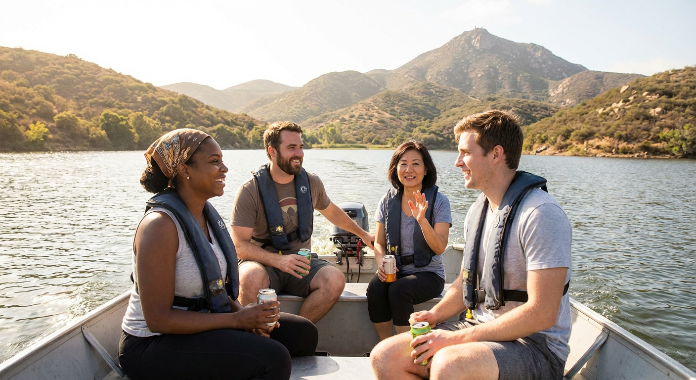 Lake Murray Motorboat Rental for Small Teams