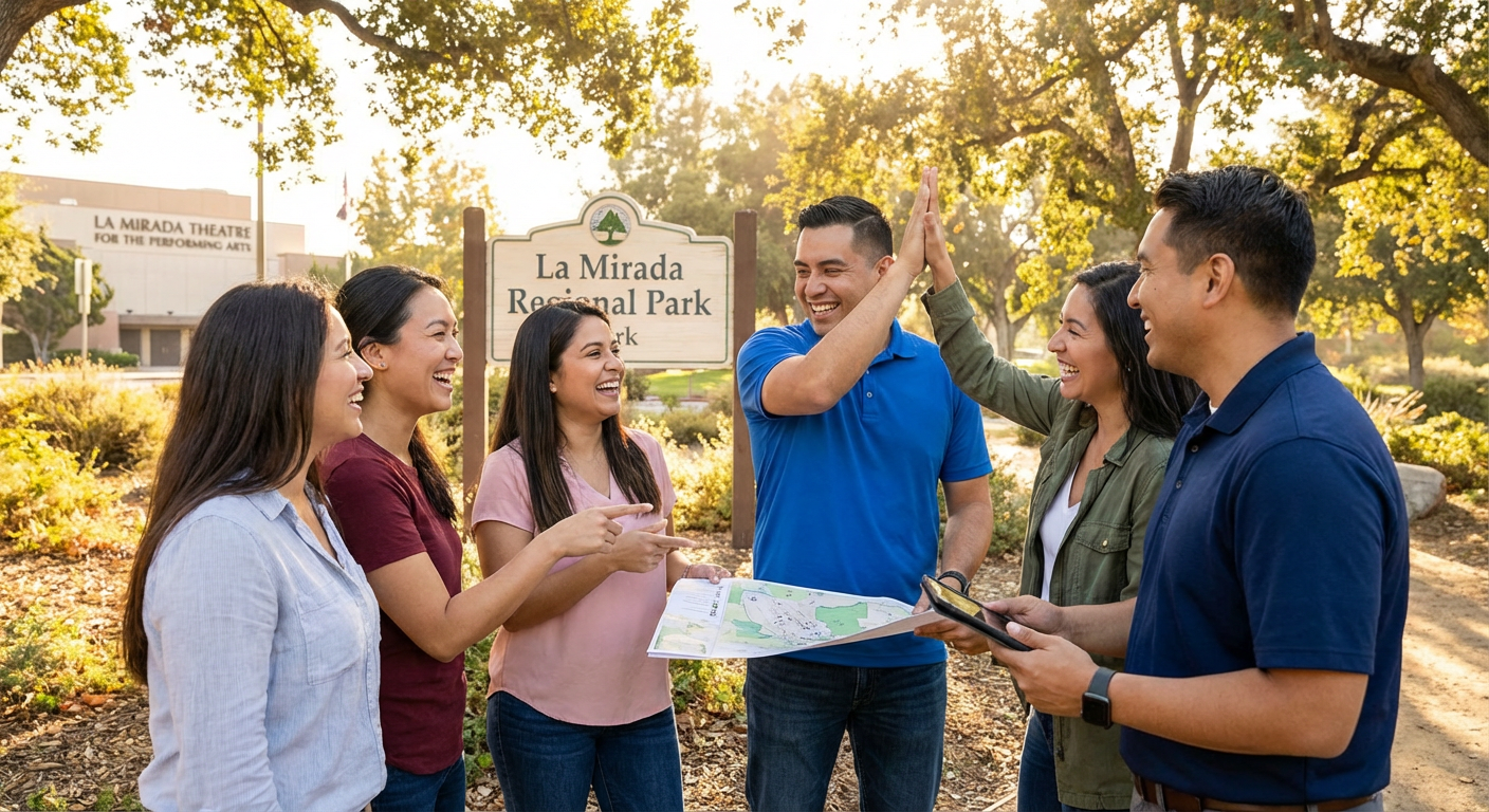 La Mirada team building