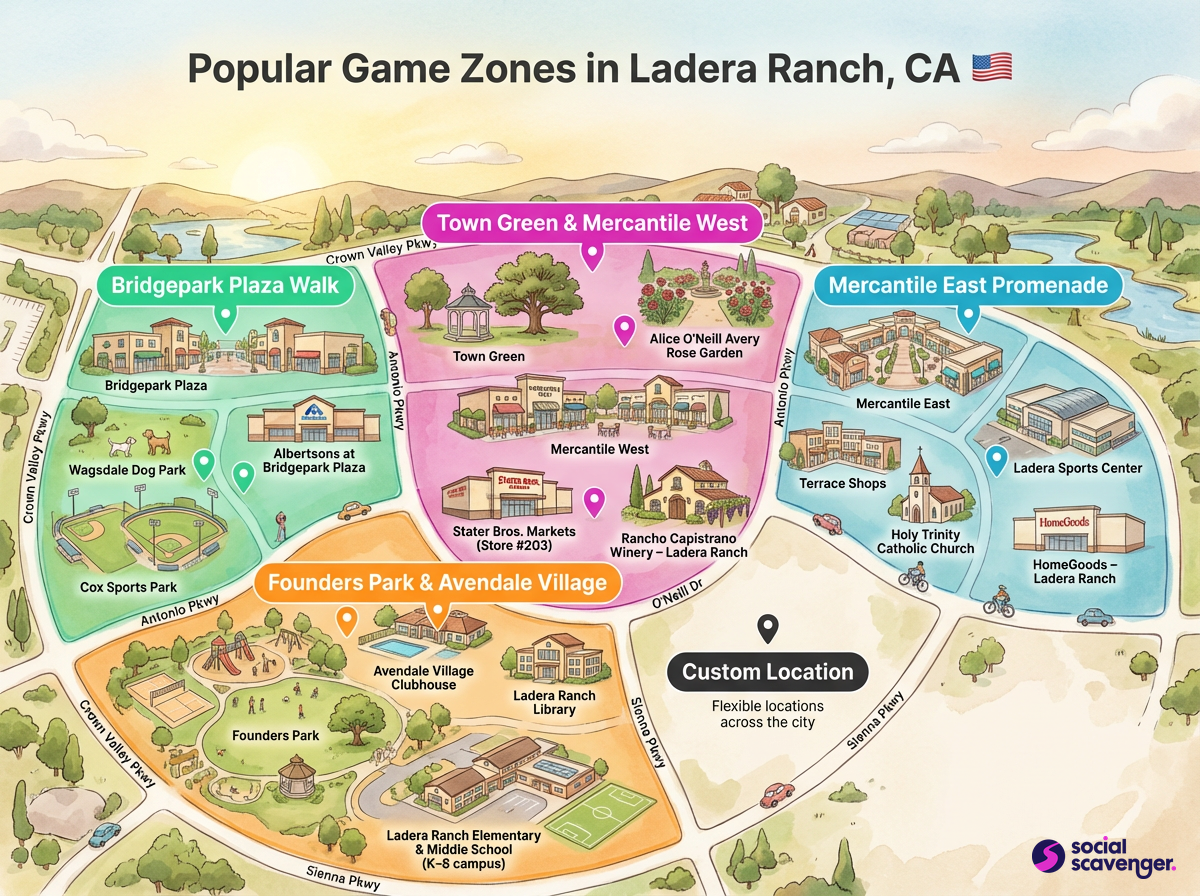 Explore Ladera Ranch's Top Game Zones