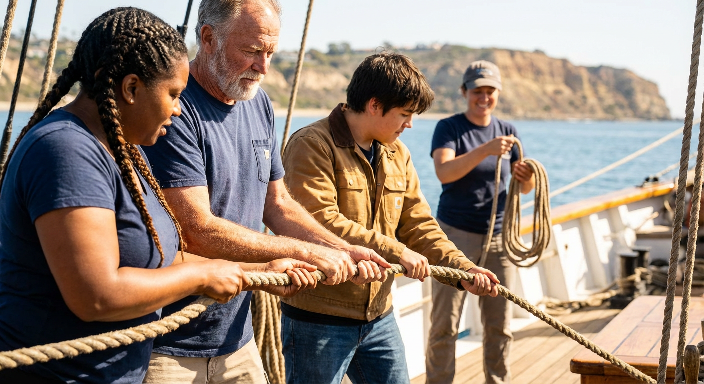 Maritime Leadership Academy Tall Ship Team Challenge