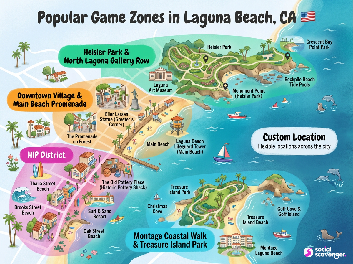 Experience Exciting Game Zones in Laguna Beach