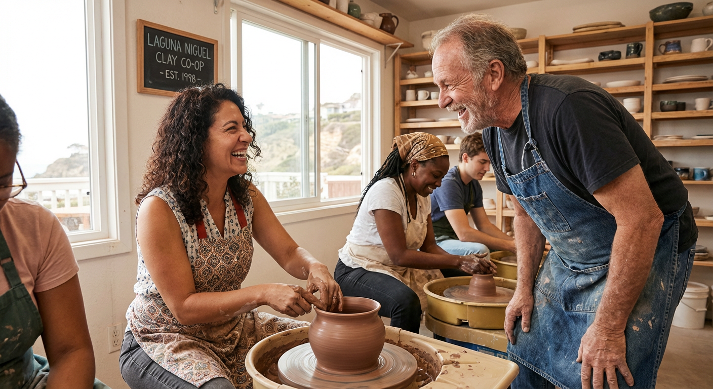 Hands-On Ceramics Party at a Local Pottery Studio