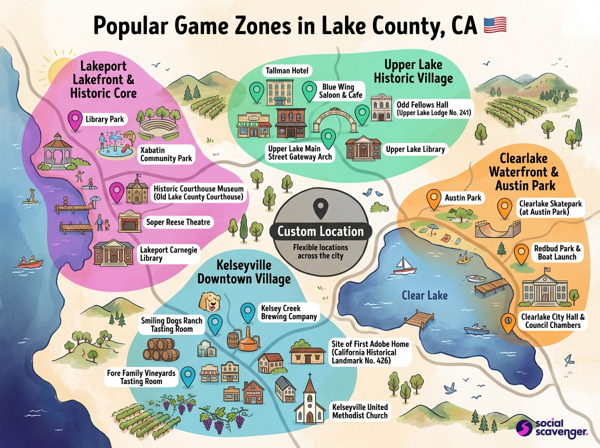 Explore the Top Game Zones in Lake County