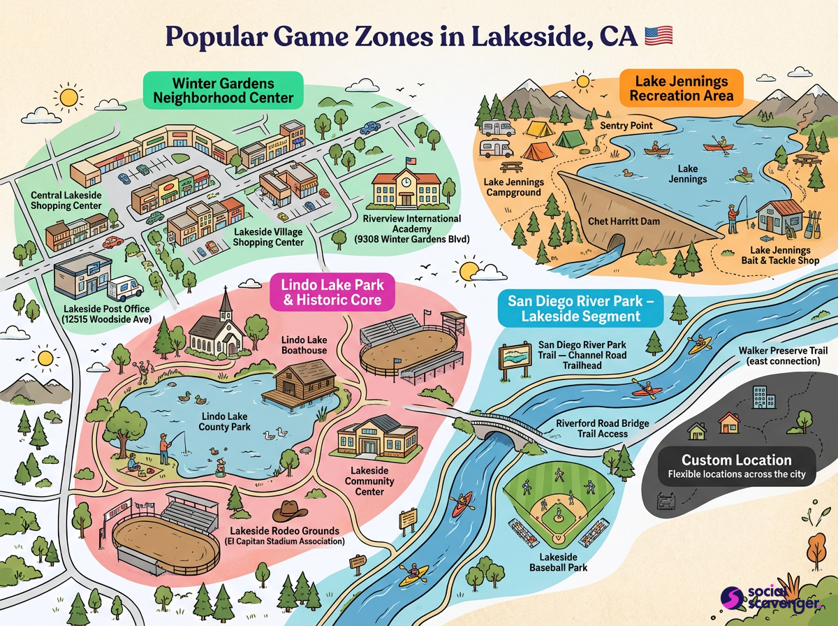 Discover Lakeside’s Top Game Zones