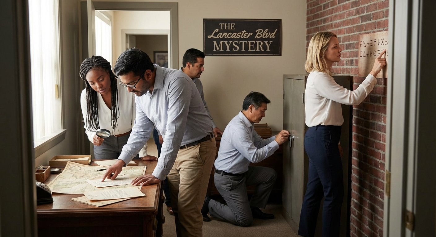60 Minute Escape Room Challenge for Teams