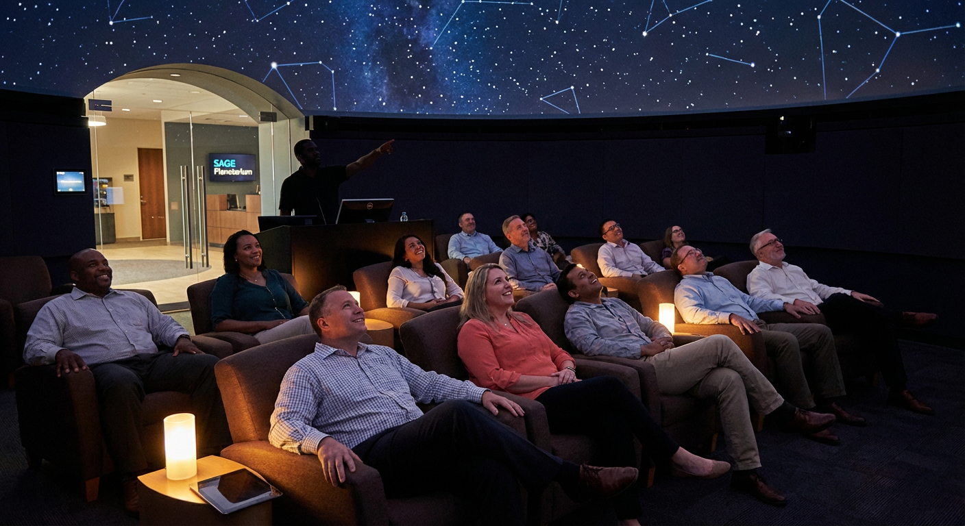 Private Planetarium Show at SAGE Planetarium