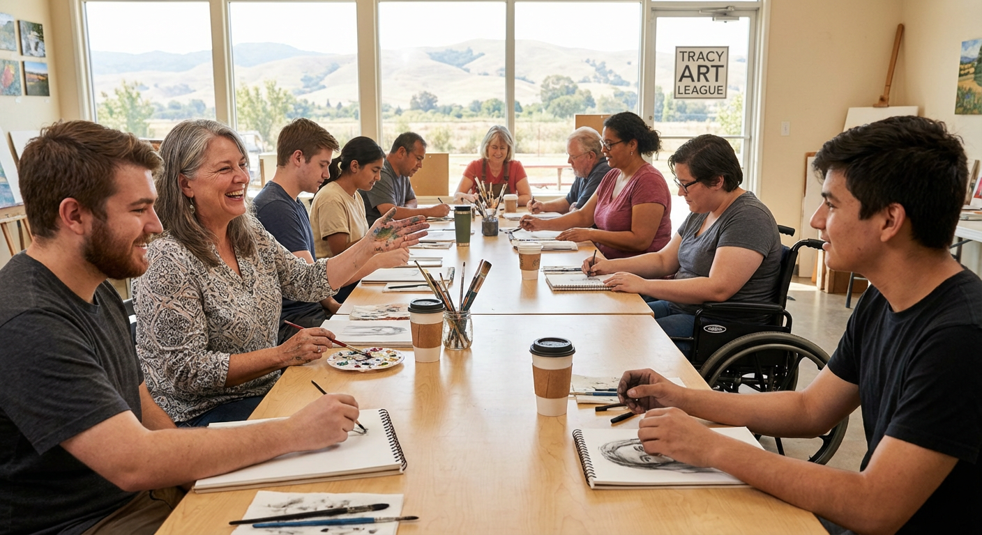 Custom Team Art Workshop at Oam Studios Tracy