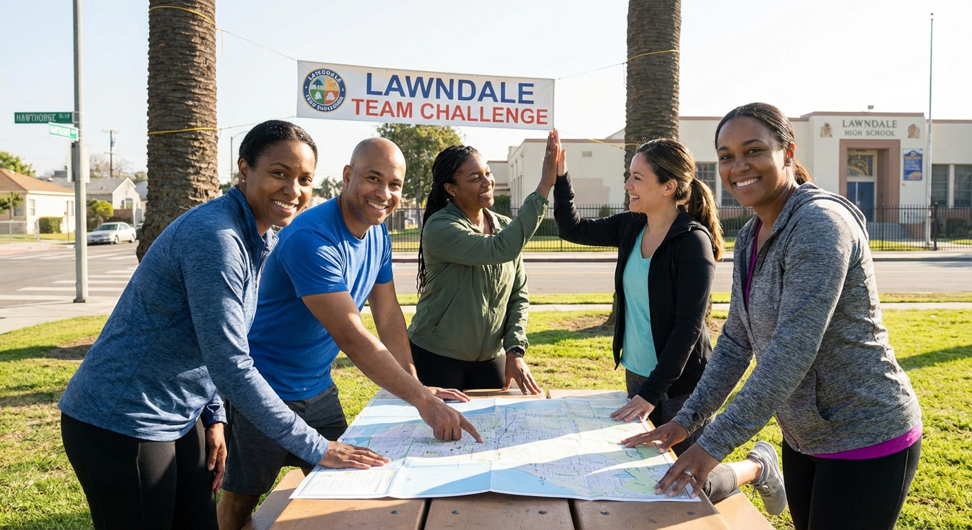 Lawndale team building