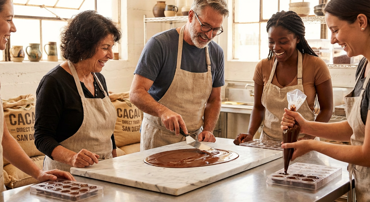 Private Chocolate Truffle Making Class