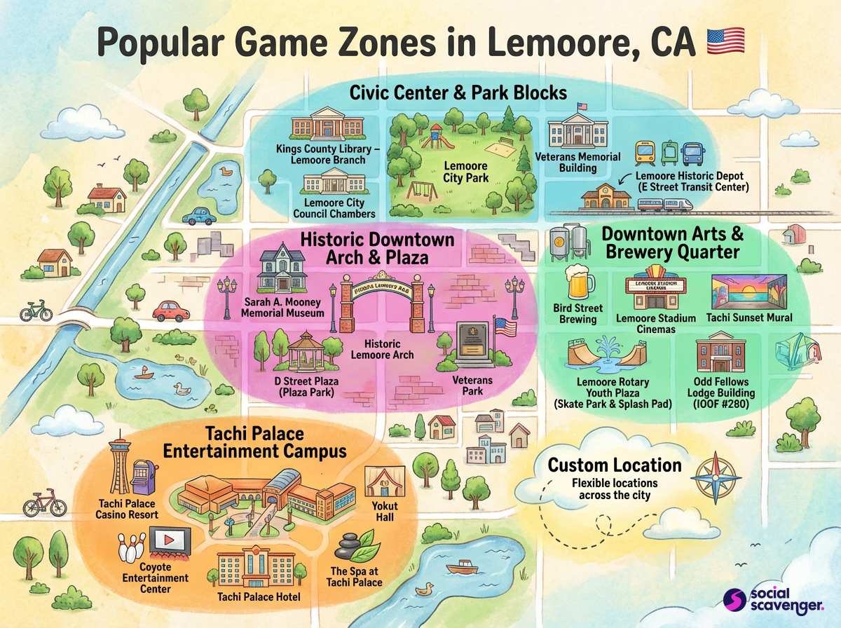 Discover Lemoore's Premier Game Zones