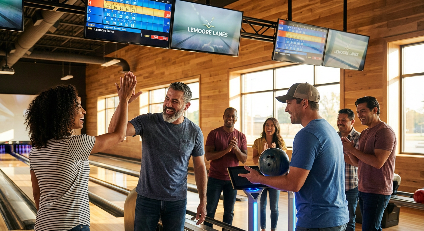 Private Bowling Party at Tachi Lanes