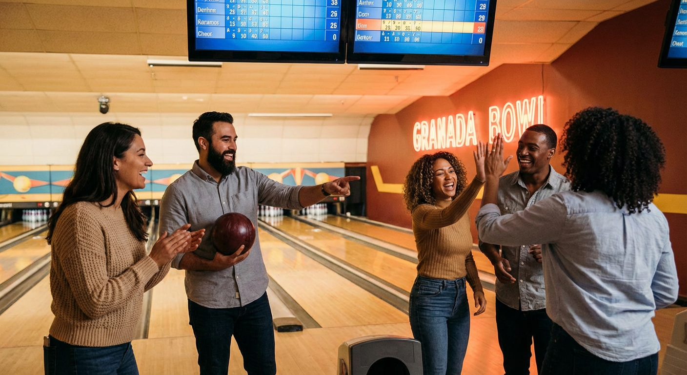 Reserved Lanes Team Bowling Challenge at Granada Bowl