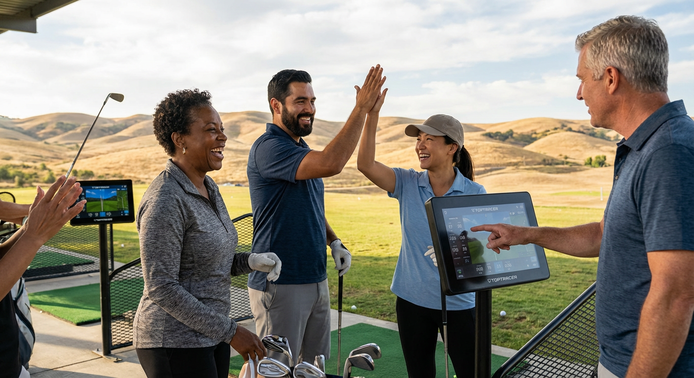 Toptracer Range Team Bay Challenge at Las Positas