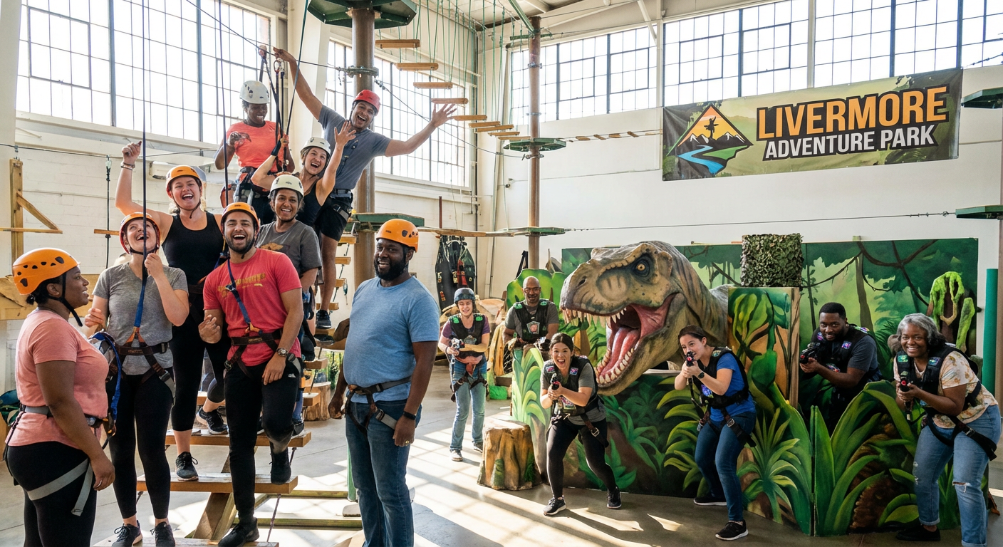 Multi-Attraction Team Adventure at Lost Worlds