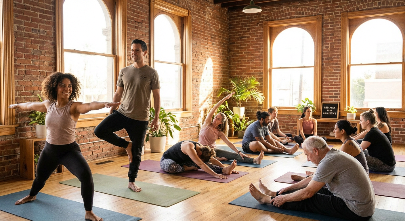 30/30 Flow Yoga and Restoration at Flowstone Climbing
