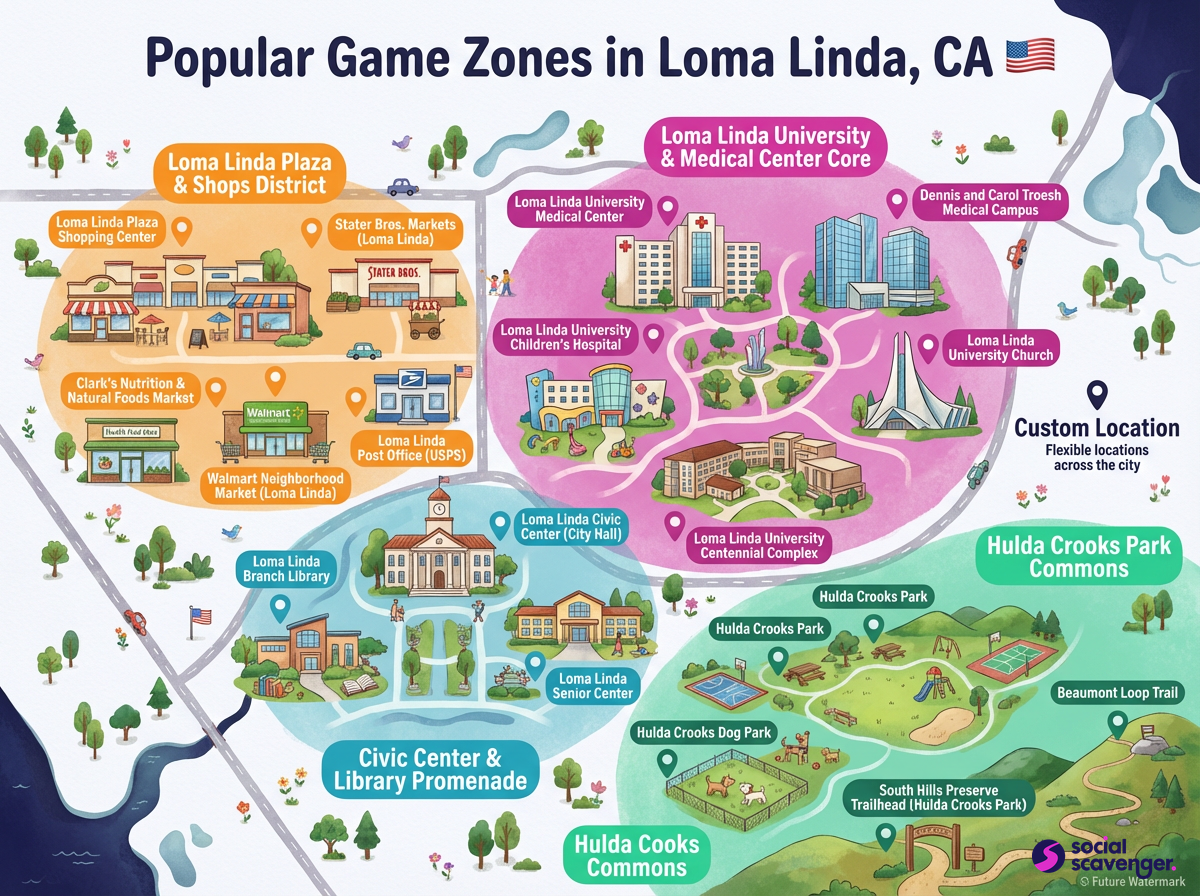 Discover Loma Linda's Premier Game Zones