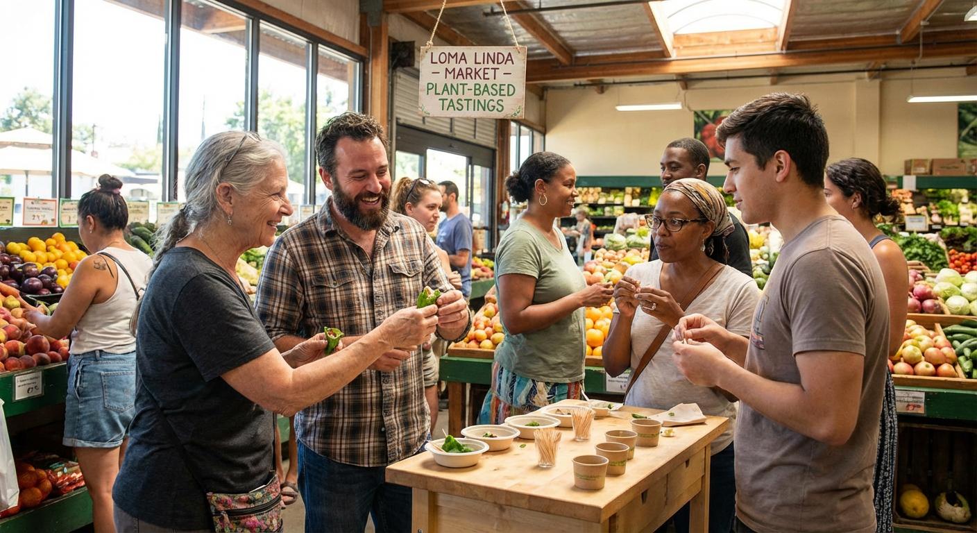 Blue Zone Plant‑Based Market Tour and Tasting in Loma Linda