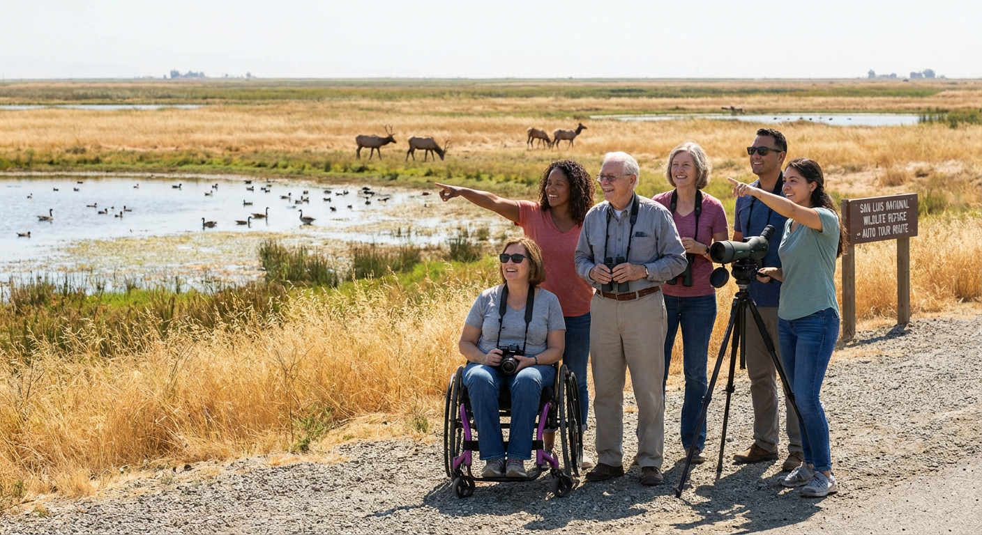 Guided Birding at San Luis National Wildlife Refuge
