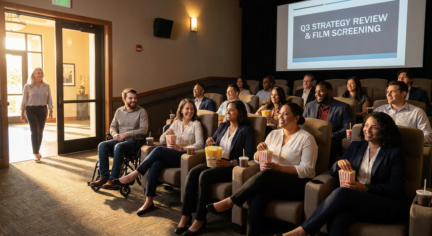 Private Theater Rental and Team Screening