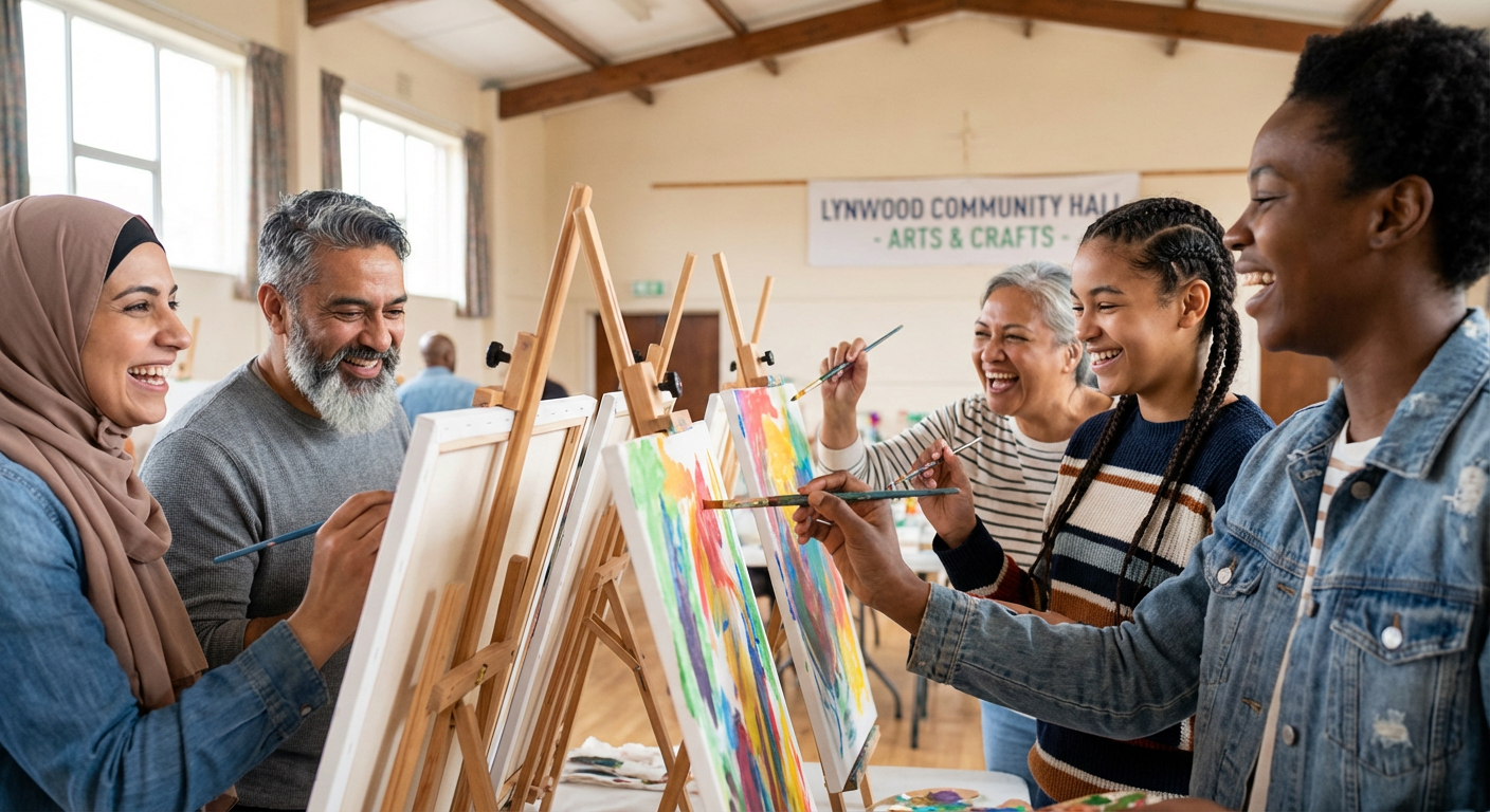 Group Paint and Sip Art Night