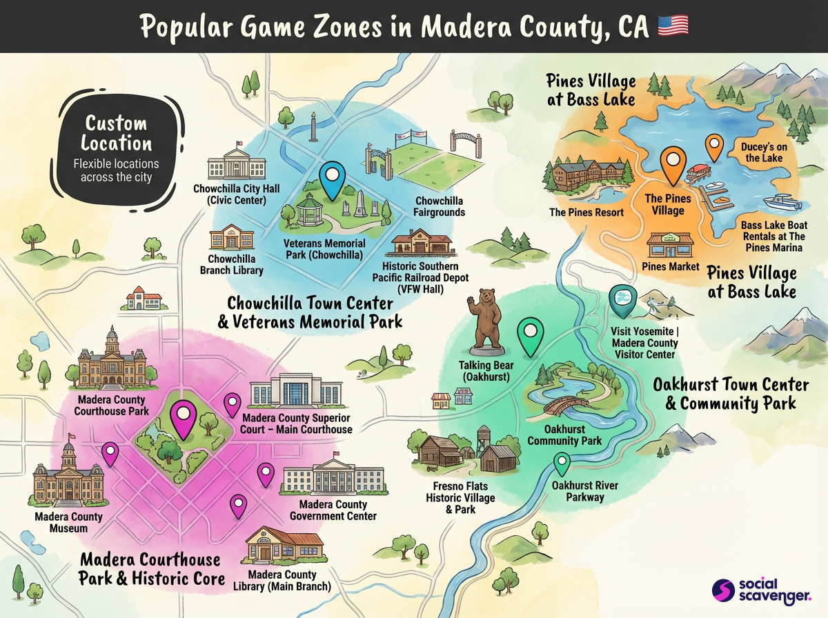 Discover the Top Game Zones in Madera County