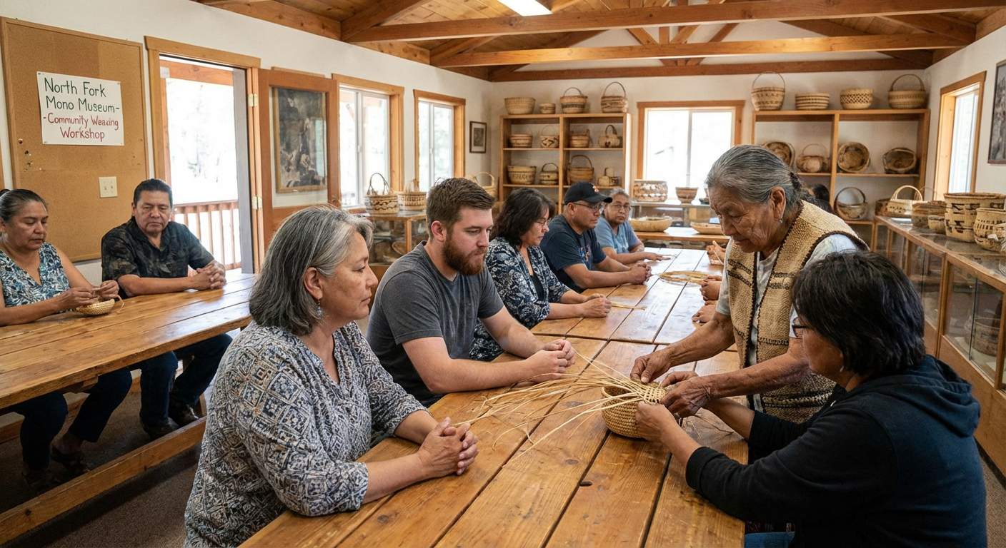 Mono Basket Weaving Cultural Workshop
