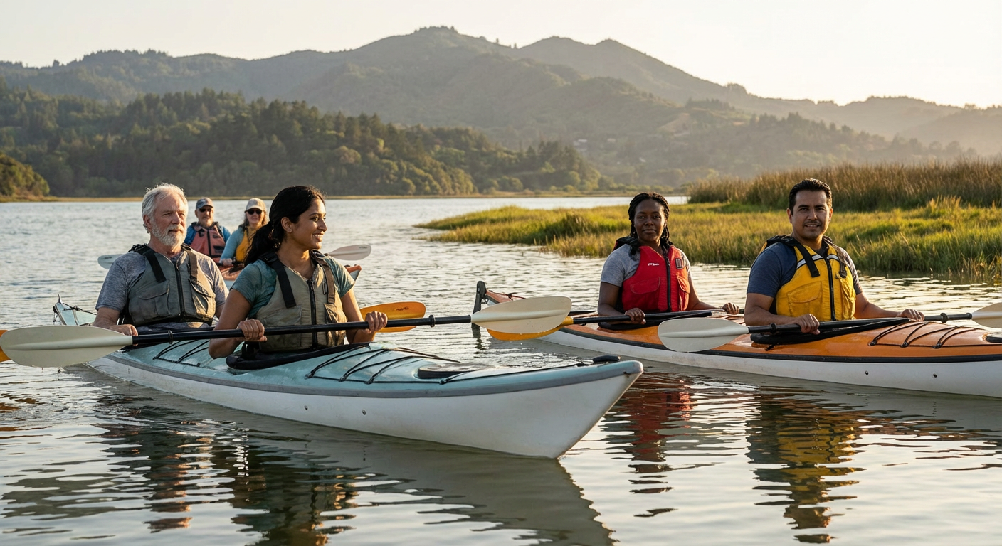 Tomales Bay Bioluminescence Kayak Tour