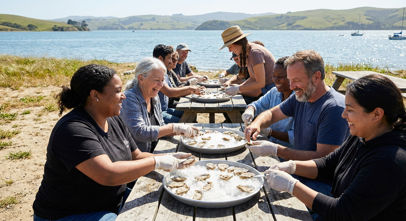 Tomales Bay Oyster Farm Private Event